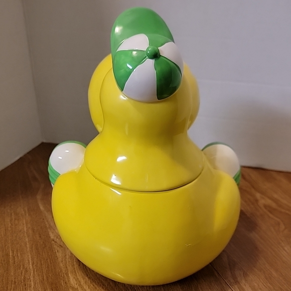 Rare Willy Wonka Nerds Candy Yellow Cookie Jar 1984 - Picture 5 of 8